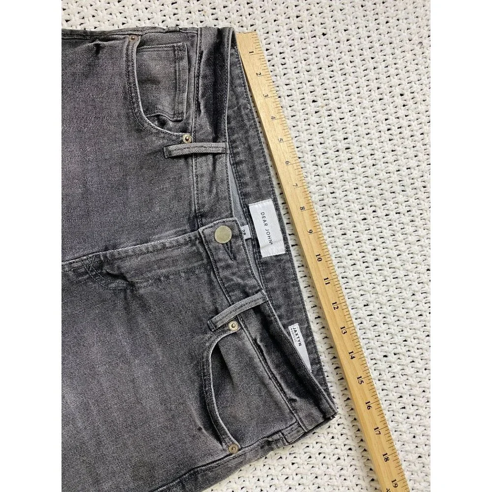 Dear‎ John Womens Jaxtyn Bootcut Gray Jeans Size 28 Western Rodeo Cowboy Cowgirl